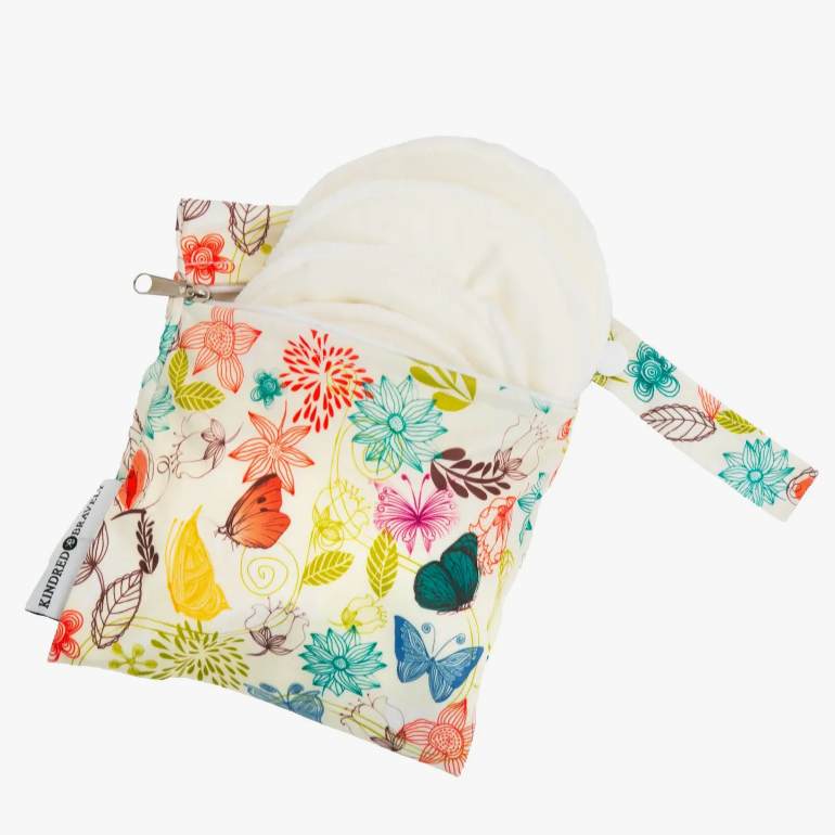Washable Organic Bamboo Nursing Pads - AmethystFox