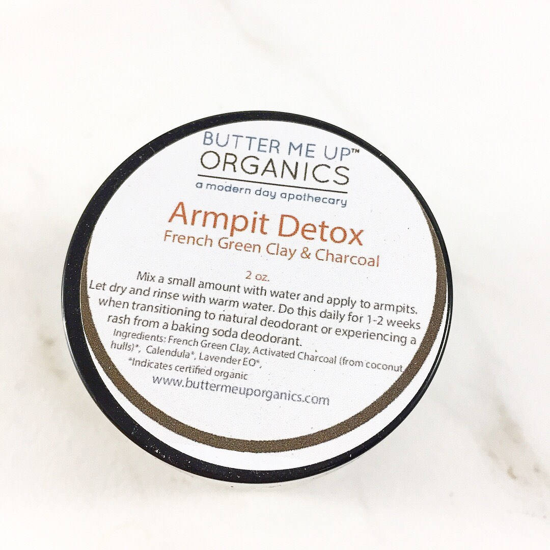Arm Pit Detox Natural Deodorant Transition - AmethystFox