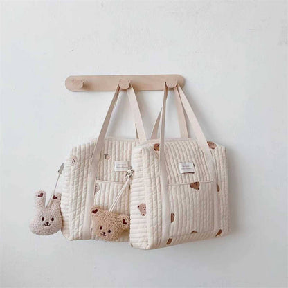 Slim Quilted Essentials Diaper Bag