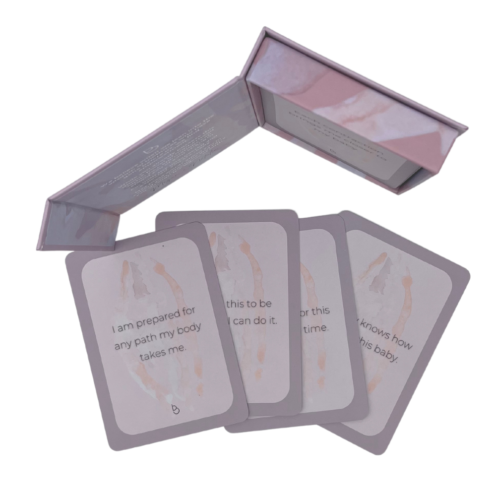 Birth Affirmations Card Deck - AmethystFox