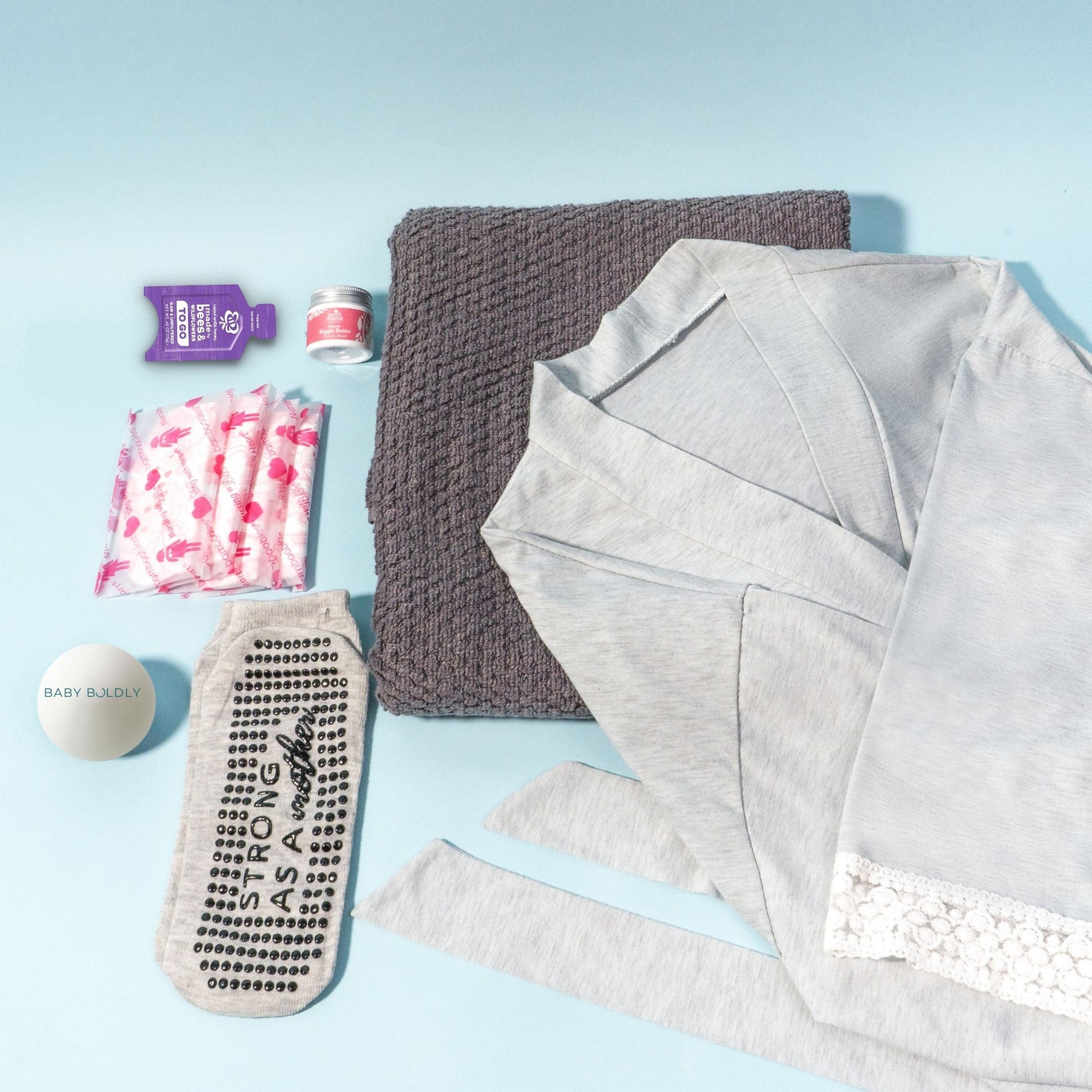 Pre-Packed Hospital Birth Bag: Fully Prepared - AmethystFox