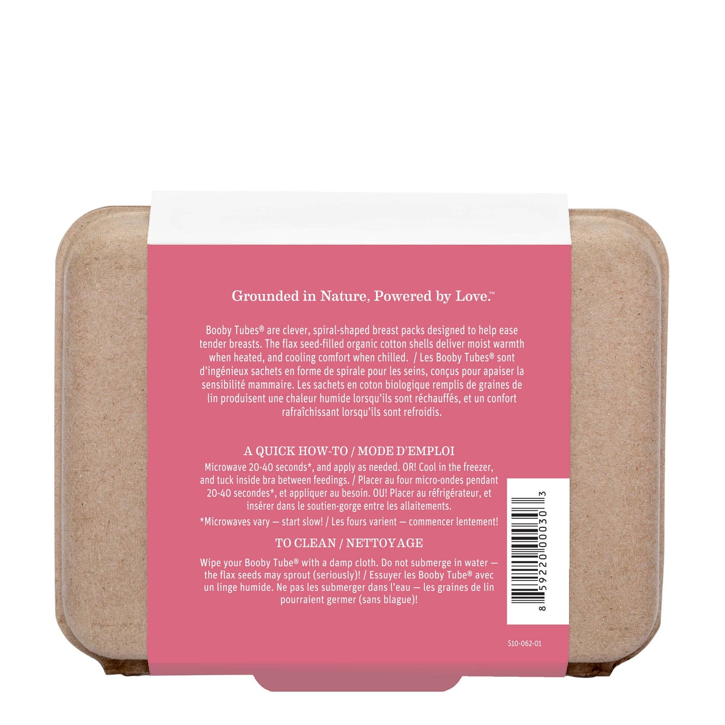 'Booby Tubes' Flax Hot/Cold Therapy Packs