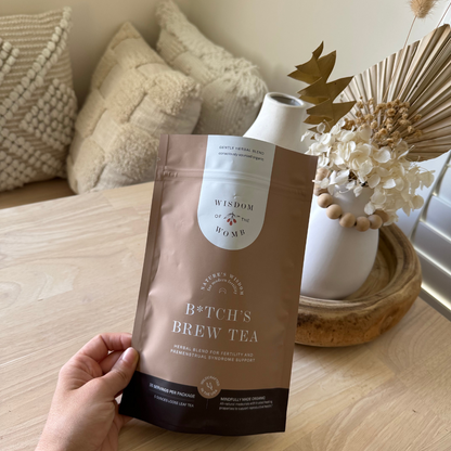 B*tch's Brew Tea 2 oz: Herbal Blend to Support Pain Free Periods  - Made with Organic and Wildcrafted Herbs (1800+ 5-Star Reviews)