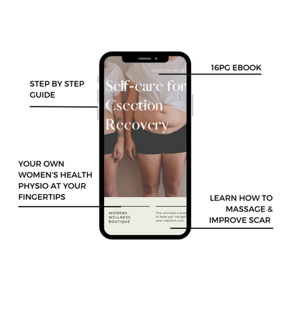 C-Section Scar Recovery Kit with Silicone Patches