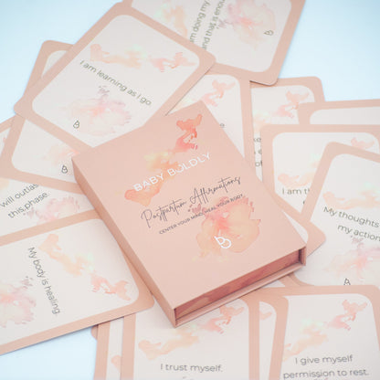 Postpartum Affirmations Card Deck - AmethystFox