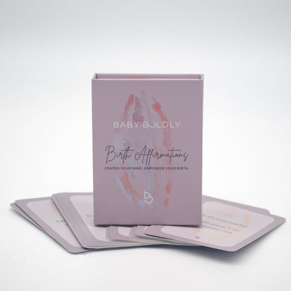 Birth Affirmations Card Deck - AmethystFox