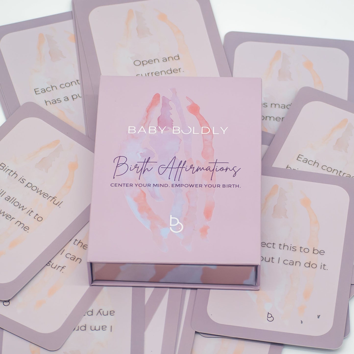 Birth Affirmations Card Deck - AmethystFox