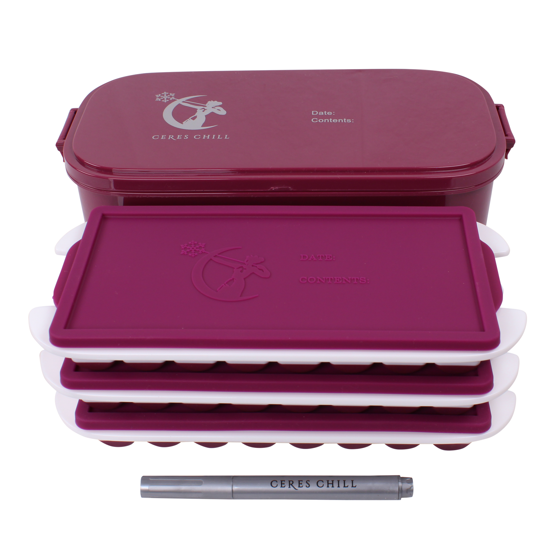 Breast Milk Freezer Tray