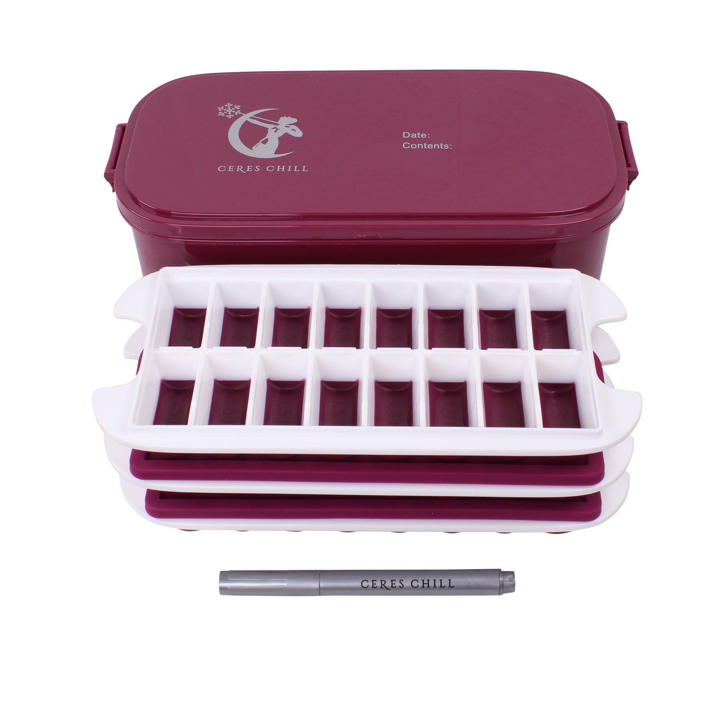 Breast Milk Freezer Tray