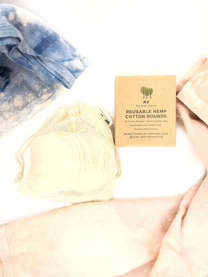 Reusable Hemp Cotton Rounds