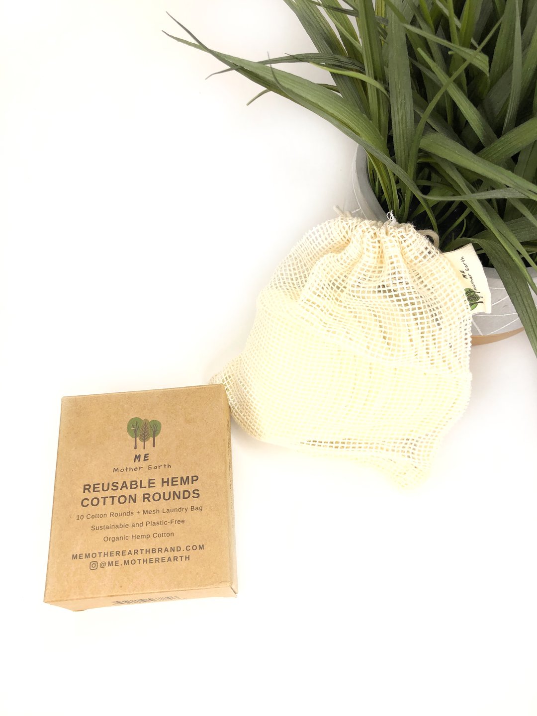 Reusable Hemp Cotton Rounds