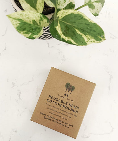 Reusable Hemp Cotton Rounds