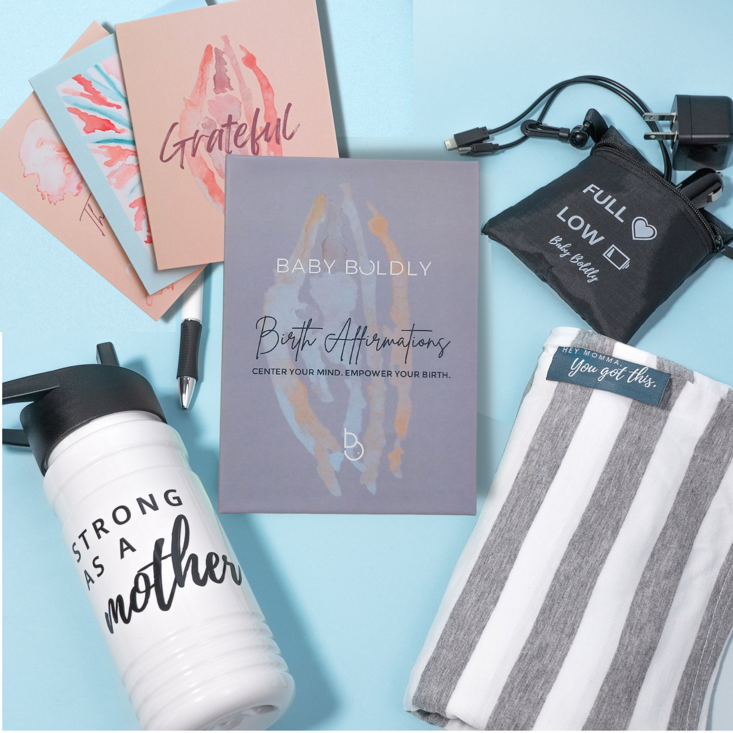 Pre-Packed Hospital Birth Bag: Fully Prepared - AmethystFox