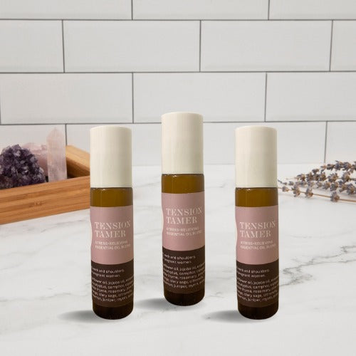 Tension Tamer: Stress-Relieving Oil Blend - Wisdom of the Womb
