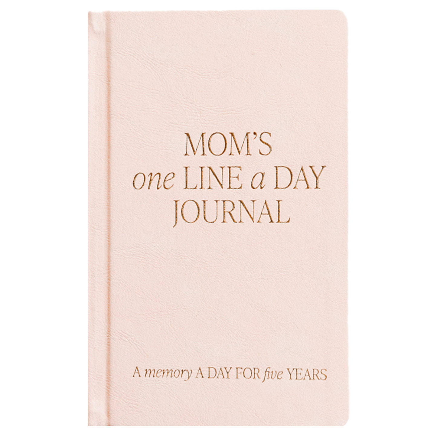'Mom's One Line A Day' Leather Journal