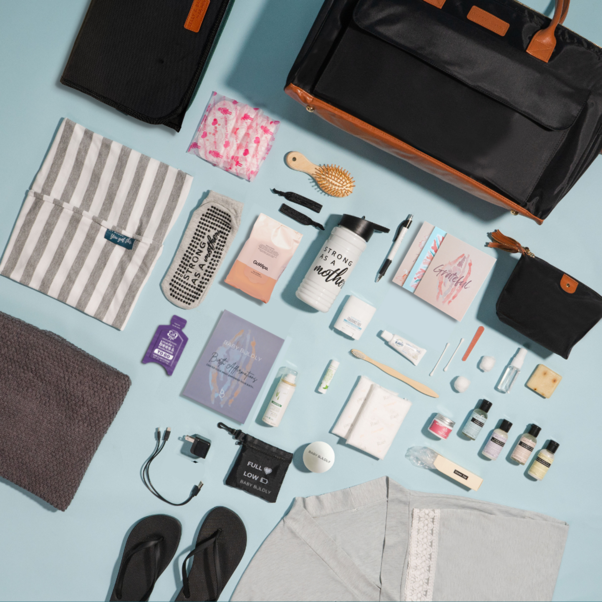 Pre-Packed Hospital Birth Bag: Fully Prepared - AmethystFox