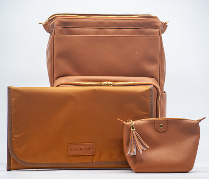 The Hands-free Diaper Bag: Backpack - AmethystFox
