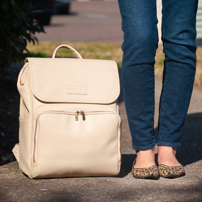 The Hands-free Diaper Bag: Backpack - AmethystFox