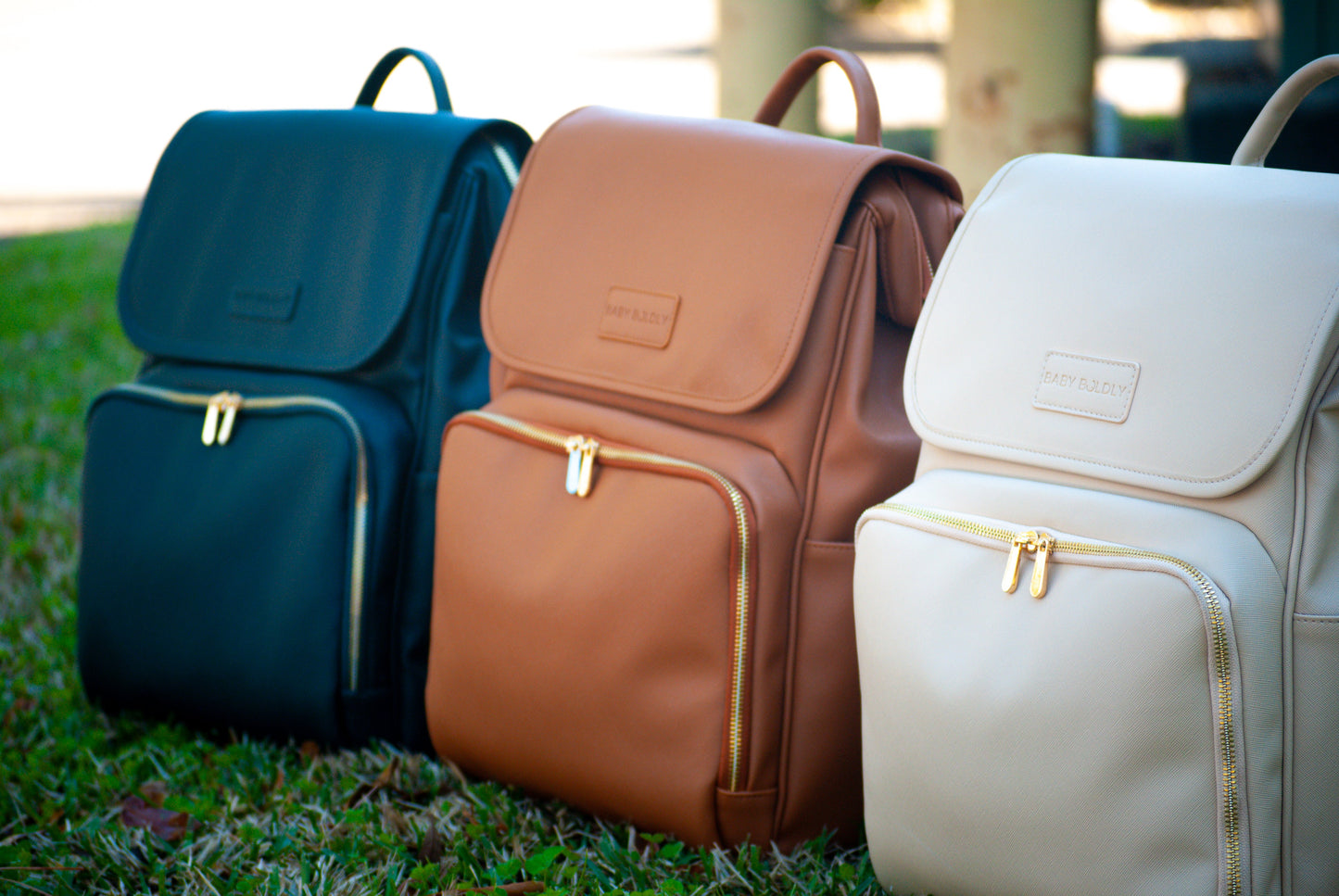 The Hands-free Diaper Bag: Backpack - AmethystFox