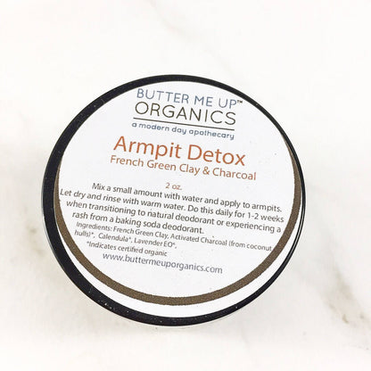 Arm Pit Detox Natural Deodorant Transition - AmethystFox