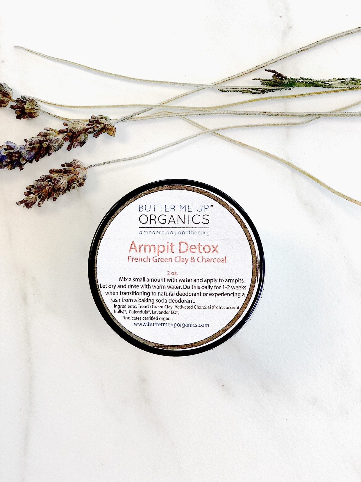 Arm Pit Detox Natural Deodorant Transition - AmethystFox