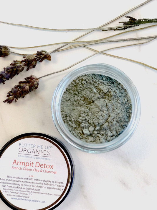 Arm Pit Detox Natural Deodorant Transition