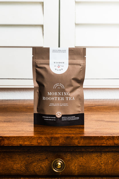 Morning Rooster Tea: Herbal Blend for Male Reproductive Health 2 oz - Made with Organic and Wildcrafted Herbs (1800+ 5-Star Reviews)