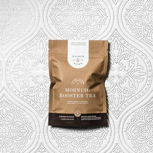 Morning Rooster Tea: Herbal Blend for Male Reproductive Health 2 oz - Made with Organic and Wildcrafted Herbs (1800+ 5-Star Reviews)
